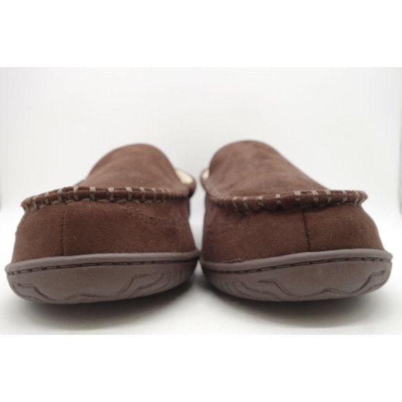 Izod Brown Moc Toe Lounge Slippers Shoes Men\'s XXL 13 - 14 main image 4